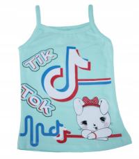 Cool Club top dziecięcy wielokolorowy bawełna