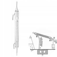 DESTYLATOR SZKLANY SPIRALNO KULKOWY PZH ATEST CHŁODNICA SPIRALNA BROWIN
