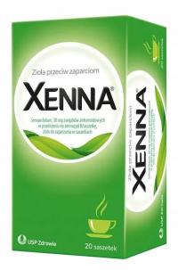 Xenna fix zioła do zaparzania zaparcia 20 saszetek