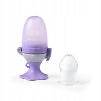 Gryzak do podawania pokarmu Babyono plastik, silikon odcienie fioletu 1542