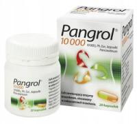 Pangrol 10000 enzymy trzustkowe 20 kapsułek