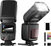 PHOTOOLEX Blitz Speedlite dla Canon Nikon Sony Panasonic Olympus Pentax Fuj