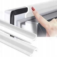 Белый самоклеящийся уплотнитель для окон и дверей, уплотнительная лента 4 м