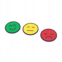 Zestaw magnesów Rocada SMILEY15, motyw emotek, 15 szt.