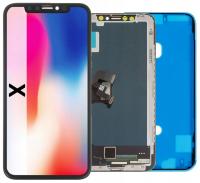 INCELL WYŚWIETLACZ DO iPHONE X LCD EKRAN ŁATWY MONTAŻ +USZCZELKA