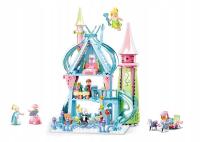 Строительные блоки дворец принцессы 447 элементов игрушка для девочек подарок