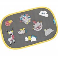 Badabulle B070000 Ochrona przeciwsłoneczna do samochodu 2szt.