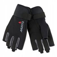 Перчатки musto Ess Sailing Glove, короткий палец, XL, черный