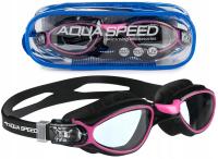 AQUA SPEED OKULARY PŁYWACKIE DO PŁYWANIA OKULARKI NA BASEN ANTI FOG UV 37