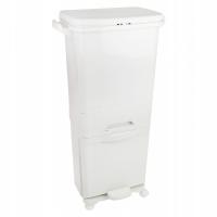 KOSZ NA ŚMIECI DO KUCHNI 3 KOMOROWY 42L KOSZ DO SEGREGACJI ŚMIECI WĄSKI