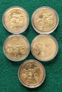 MZ - WFM - KULTOWE POLSKIE MOTOCYKLE - ORLEN - P80 - 1 MONETA MENNICZA