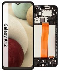Wyświetlacz Do Samsung Galaxy A12 A125 A125F LCD Ekran Ramka