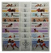 APEL OLIMPISJKI Fi 1613-1620 MOSTKI ZN - PW - ZN ** K15987