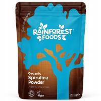 SPIRULINA Bio Eco-Friendly 200g сертифицированный порошок Rainforest Foods
