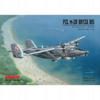 Самолет PZL M-28 Бриз бис, Анграф картонная модель, 1:33 Вт