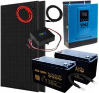 Фотоэлектрический солнечный комплект 230 В инвертор 3000 Вт AGM MPPT инвертор