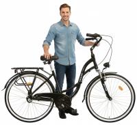 Велосипед женский мужской DALLAS 28 АЛЮМИНИЕВЫЙ 3 передачи