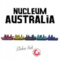 Meeple Stickers: zestaw naklejek do Nucleum - Australia