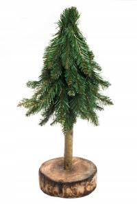 CHOINKA SZTUCZNA MAŁA Mini choinka NA PNIU 60cm