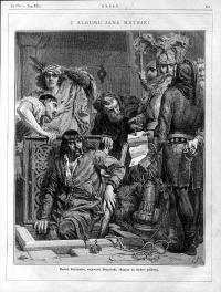 Jan Matejko Maciej Borkowicz, wojewoda Poznański, skazany na śmierć głodową