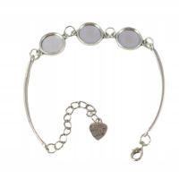 BAZA BRANSOLETKI NA 3 KABOSZONY 10 mm.