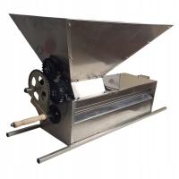 Ręczna kruszarka do winogron LAN z separatorem grzebieniowym, stal nierdz.