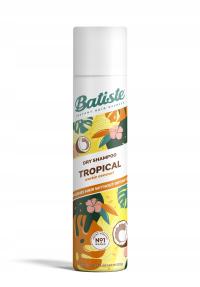 BATISTE Suchy Szampon Tropical 350 ml - Odświeżenie, Objętość, Egzotyka