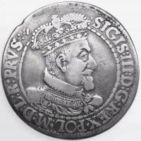 Zygmunt III Waza, ort 1617, Gdańsk, rzadsza odmiana (R3)