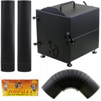 Топка для коптильни сушильная машина толстая сталь 2 мм дымовые трубы локоть набор