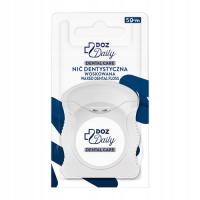 Nić dentystyczna DOZ Daily woskowana 50 m do czyszczenia zębów