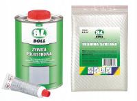Boll комплект для ремонта лодки смола 1л ткань