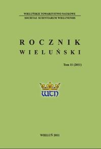 Rocznik wieluński tom 11