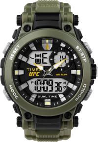 TIMEX UFC zegarek męski sportowy wodoodporny WR50 data stoper alarm