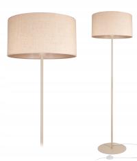 СОВРЕМЕННАЯ НАПОЛЬНАЯ ЛАМПА БЕЗ ЭКРЮ ДЖУТОВЫЙ АБАЖУР BOHO 40 СМ LED