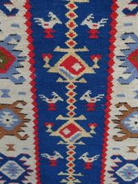 KILIM wełniany ozdobny VINTAGE 42x76 cm
