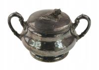 старая сахарница plater