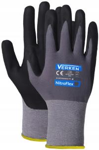 Rękawice robocze indexBHP spieniony nitryl krótkie 2 szt.