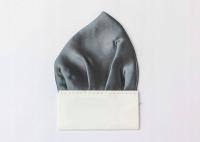 POSZETKA CHUSTKA WYPUSTKA SZARA GRAFITOWA