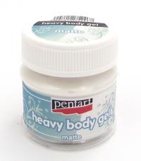 Pentart Żel MATOWA pasta HEAVY BODY GEL Opalizująca - 50 ml