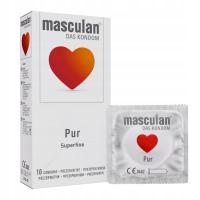 Презервативы супер тонкий Masculan Pur презервативы премиум 10 шт.