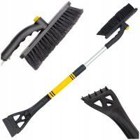 СКРЕБОК ДЛЯ ЛЬДА ТЕЛЕСКОПИЧЕСКАЯ ЩЕТКА ДЛЯ ЛОБОВОГО СТЕКЛА АВТОМОБИЛЯ 85 СМ РЕГУЛИРУЕМАЯ ВРАЩАЮЩАЯСЯ