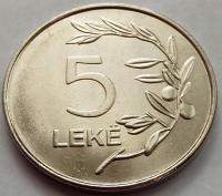 0164 - Albania 5 leków, 2020