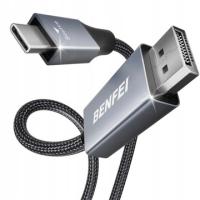 Kabel benfei usb typu c do displayport
