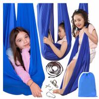 HUŚTAWKA DLA DZIECI HAMAK CHUSTA SENSORYCZNA AKROBATYCZNA JOGA 280x150CM