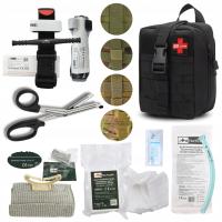 APTECZKA TAKTYCZNA WOJSKOWA IFAK ZESTAW Staza bandaż izraelski 6