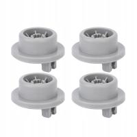 4x zmywarki do zmywarki Wymiana część Koła kosza zmywarki