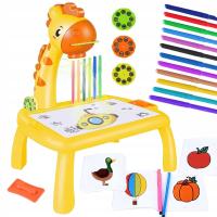 Projektor Rzutnik do Nauki Rysowania 24 Obrazki Prezent dla 3 4 5 6 Latka