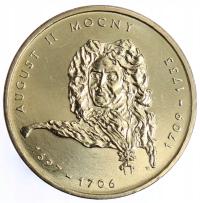 Moneta 2 zł August II Mocny - 2002 rok