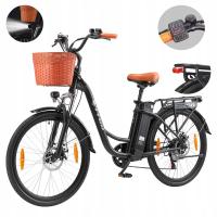 Rower Elektryczny Męski/Damski TTGO YY-26ST 250W 36V 14.5AH 25KM/H Koszyk C6