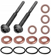 Uszczelki wtryskiwacza paliwa + ŚRUBY AUDI VW SEAT SKODA 2.0 TDI KPL 2011-